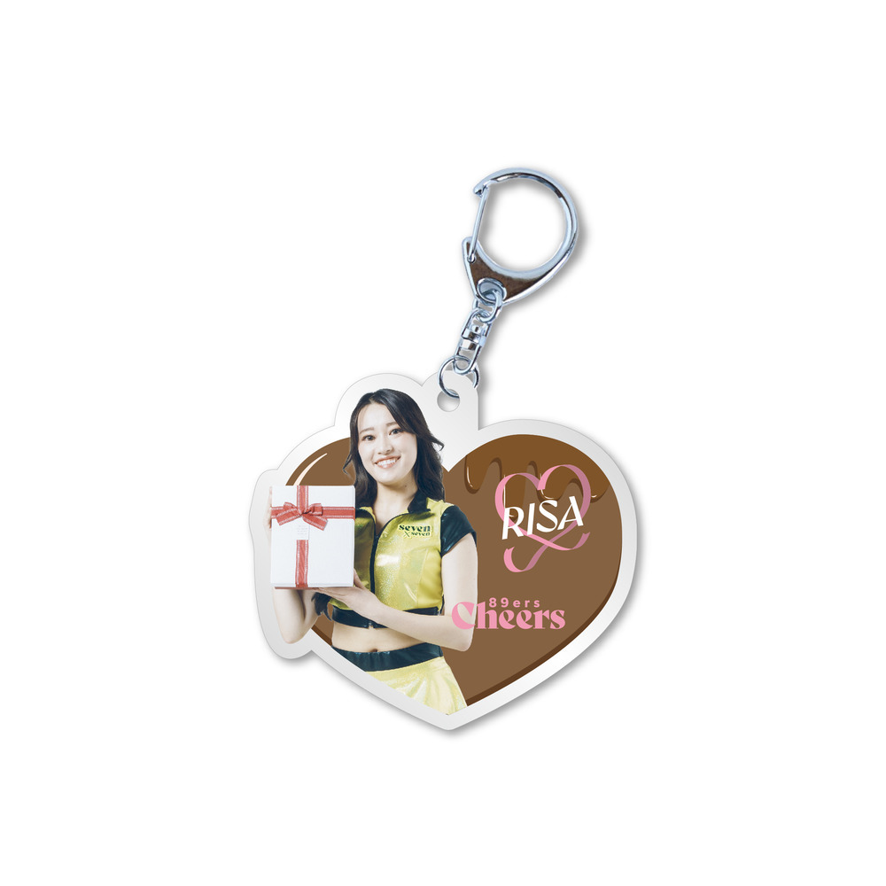 89ERSチアーズアクリルキーホルダー チョコver. 詳細画像 10